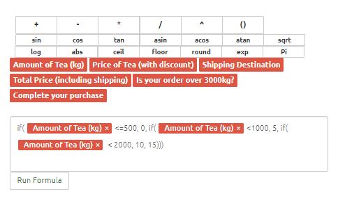 Campo de Fórmula do Blog da Calculoid