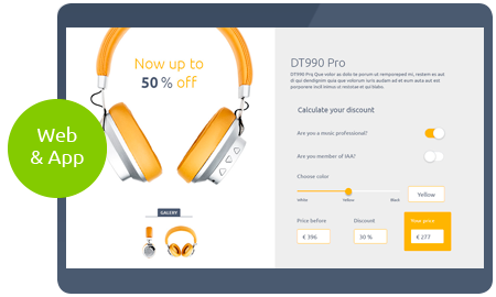 Calculoid Functions Interactive calculator preview