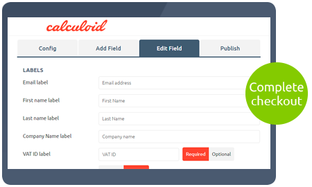 Funciones de Calculoid Pago Pago Checkout