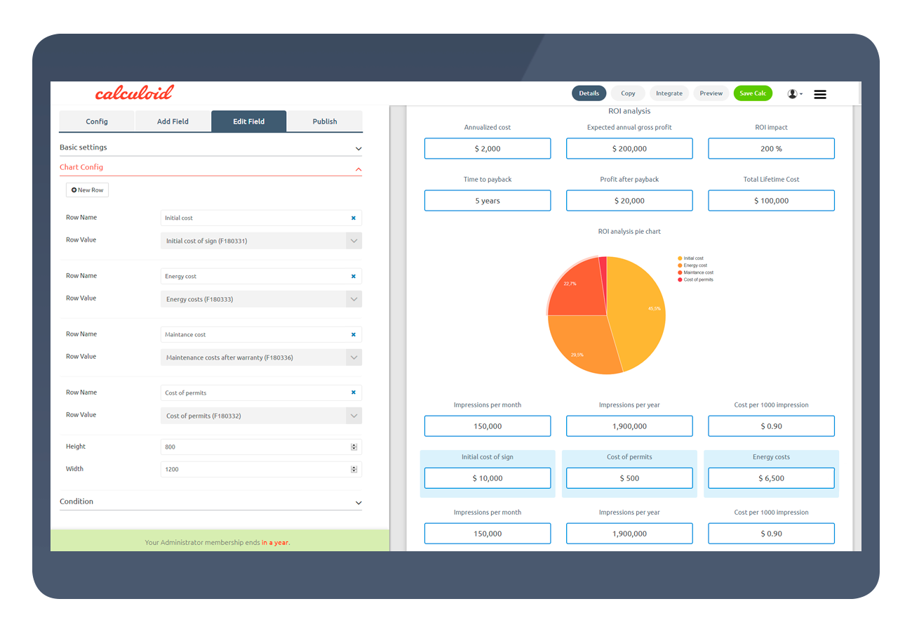 Interactive calculator online deals