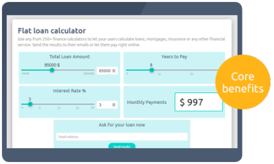 Calculoid Solutions Finance Calculator vista previa